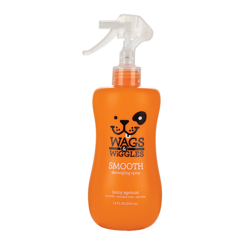 Wags & Wiggles Smooth Detangling Dog Spray Apricot 355ml