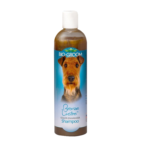 Bio-Groom Bronze Lustre Colour Enhancer Dog Shampoo 355ml