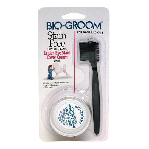 Bio-Groom Stain Free Under Eye Stain Cover Cream for Dogs & Cats 19.9g