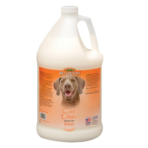 Bio-Groom Coat Polish Spray-On Sheen for Dogs 3.8L