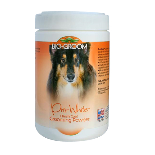 Bio-Groom Pro-White Harsh Coat Dog Grooming Powder 226g