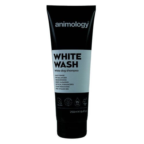 Animology White Wash Deodorising Pet Dog Grooming Shampoo 250ml