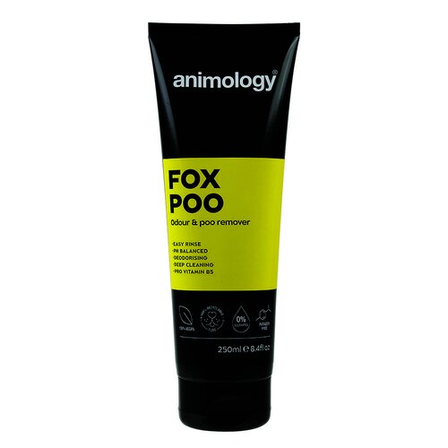 Animology Fox Poo Odour & Poo Remover Dog Grooming Shampoo 250ml