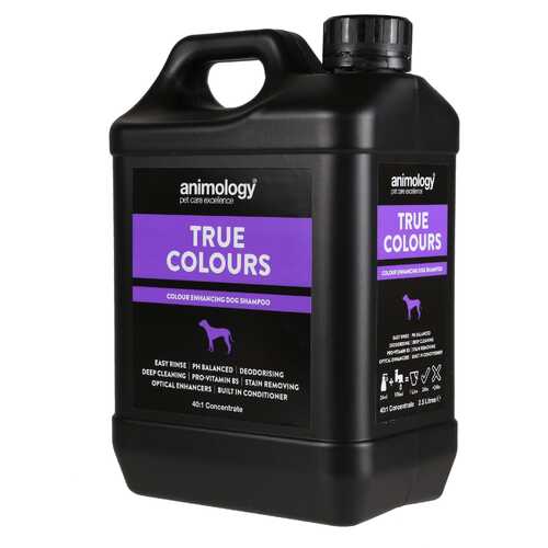 Animology True Colours Dog Colour Enhancing Grooming Shampoo 2.5L