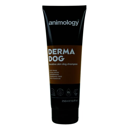Animology Derma Sensitive Skin Deodorising Dog Grooming Shampoo 250ml