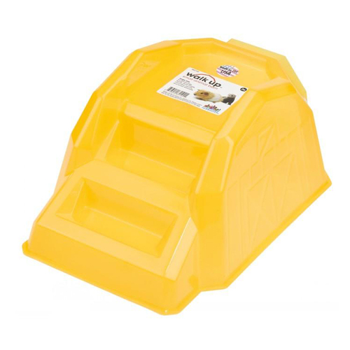 JW Pet Walk-Up Barn Plastic Small Animal Toy Large