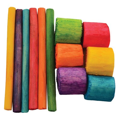 Super Critter Crunchies Pet Toy for Small Animals Assorted 12 Pack