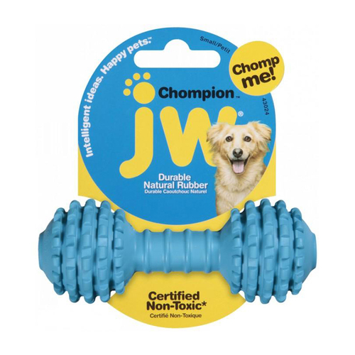 JW Pet Chompion Lightweight Dog Chew Toy Assorted Small