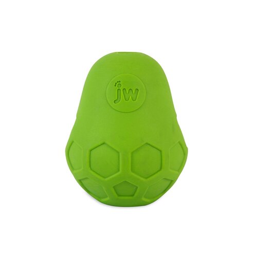 JW Pet Tumble Teez Dog Treat Puzzler Dog Toy Green Small