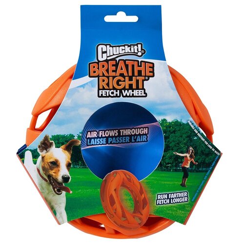 Chuckit Breathe Right Fetch Wheel Dog Toy 20 x 5cm