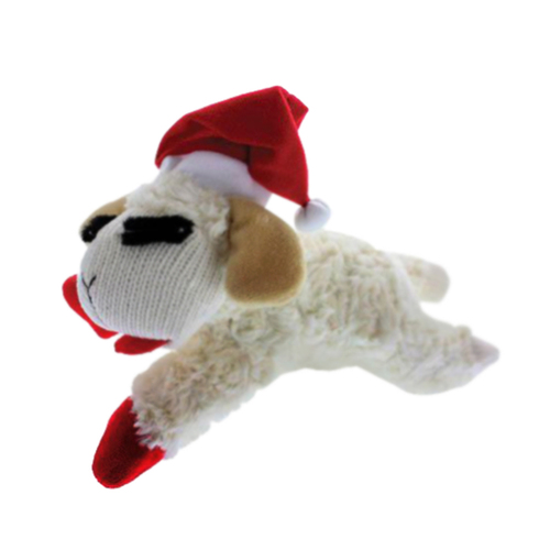 Multipet Lamb Chop Holiday Interactive Play Dog Toy 15cm