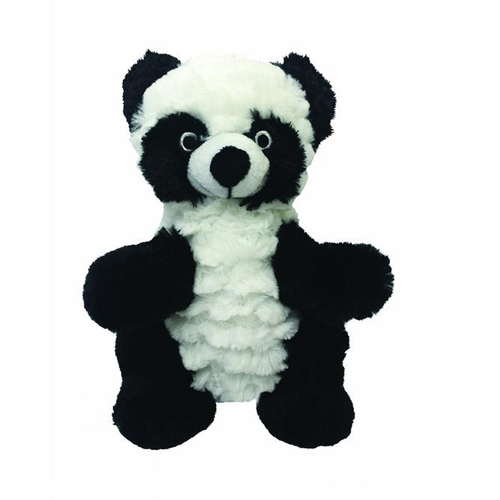 Multipet Wrinkleez Panda Plush Dog Squeaker Toy 24cm