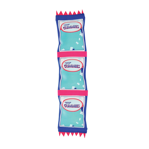 HugSmart Dura Guard Super Firehose Gummy Bear Dog Squeaker Toy