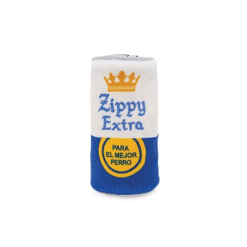 Zippy Paws Squeakie Can Zippy Extra Interactive Plush Dog Squeaker Toy