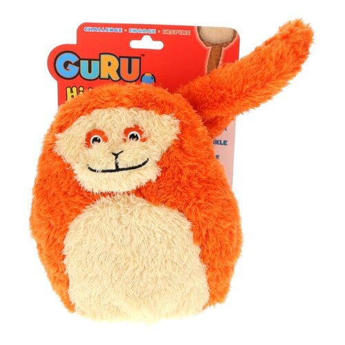 Guru Hide-A-Tail Howler Monkey Plush Dog Squeaker Toy Large 43 x 18 x 20cm