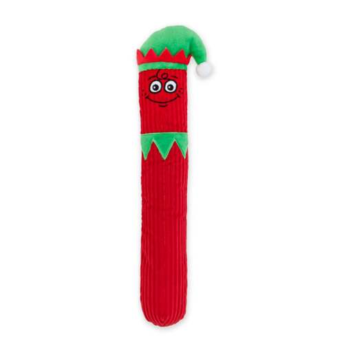 Guru Holiday Fry Guys Happy Interactive Play Dog Squeaker Toy Large