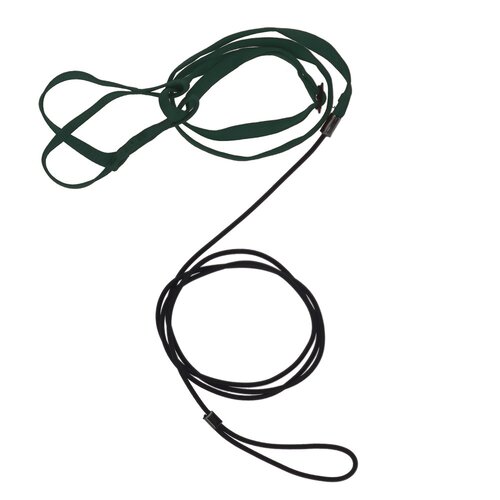 Prestige Pet Bird Safety Harness & Leash for XS Birds 110-190g Hunter Green