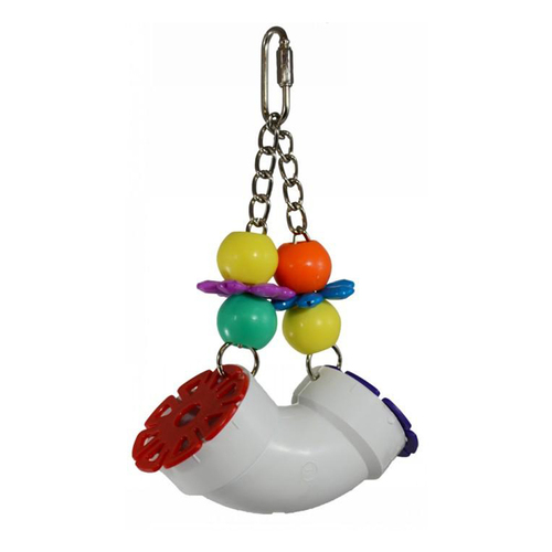 SuperBird PVC Forager Treat Dispensing Bird Toy Assorted 20 x 12cm