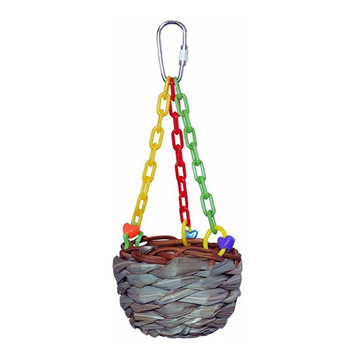 SuperBird Hanging Treat Basket for Small Birds 17.7 x 7.6cm