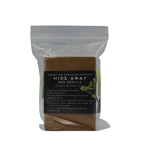 Featherland Paradise Hide Away Foraging Box Feeder Refill 5 Pack