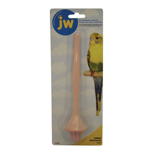 JW Pet Insight Sand Perch for Small Birds Small 21cm Long