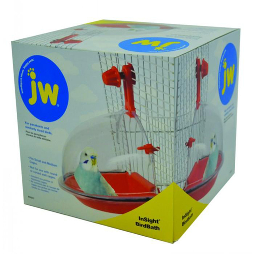 JW Pet Insight Bird Bath for Small Birds Assorted 5.5 x 13cm