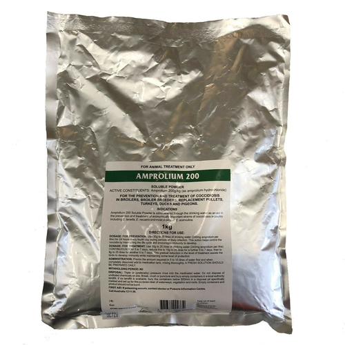 All Farm Amprolium 200 Soluble Powder Coccidiosis Treatment 1kg