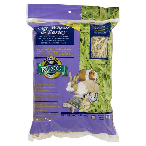 Alfalfa King Natural Food Treat Oat,Wheat, & Barley 454g