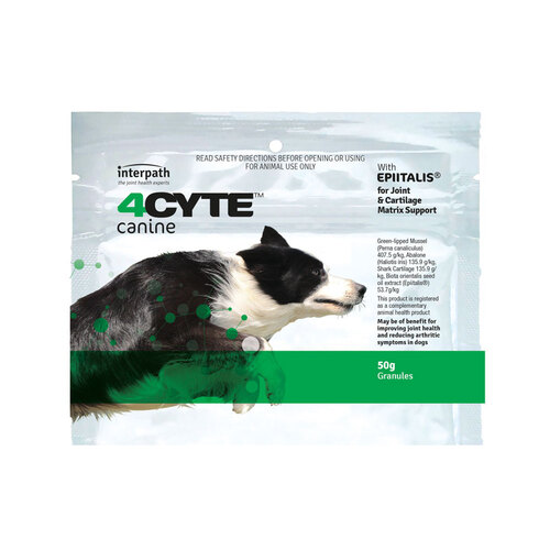4Cyte Canine Granules Dog Joint Supplement 50g