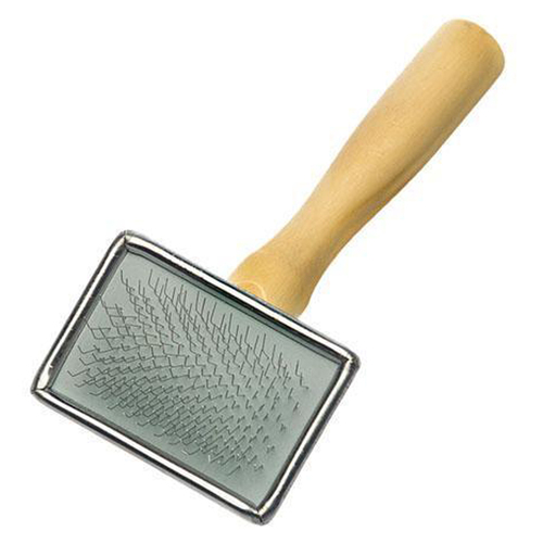 Artero Soft Slicker Pet Dog Grooming Brush Wooden Handle XS