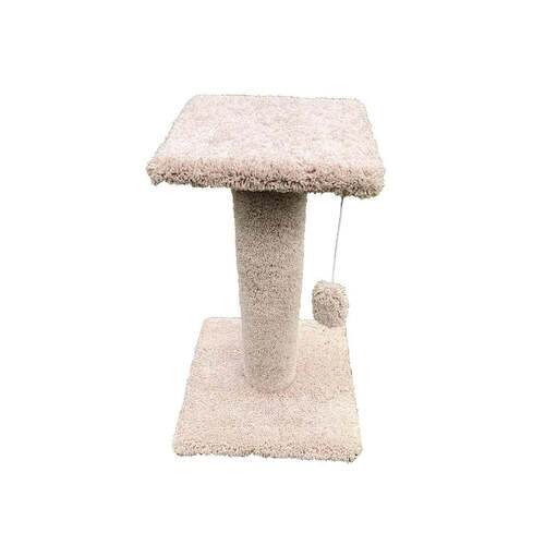 Crazy Cat Scratcher with Platform Interactive Play Sturdy Cat Toy 27"