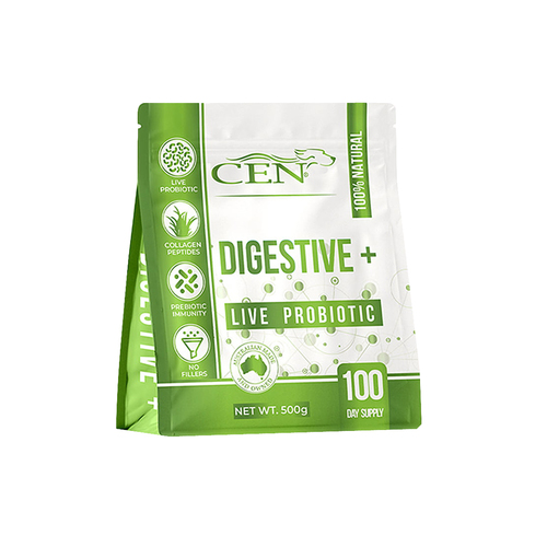 CEN Dog Digestive+ Live Probiotic 100 Day Supply for Dogs 500g
