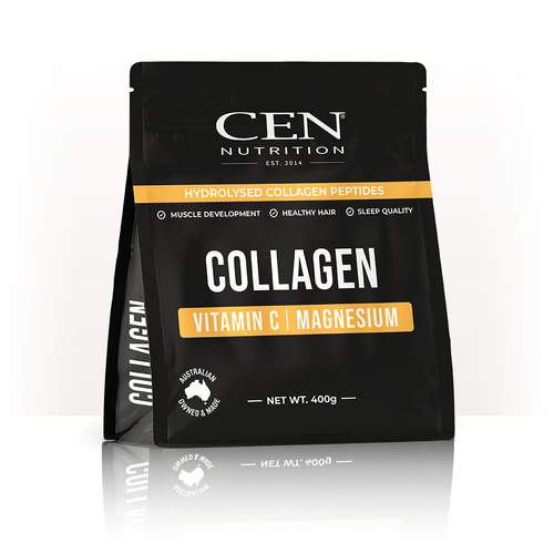 CEN Natural Collagen Peptides Supplement 26 Day Supply for Men 400g