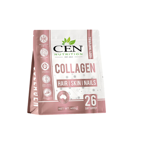 CEN Natural Collagen Hair Skin Nails 26 Day Supply for Women 400g