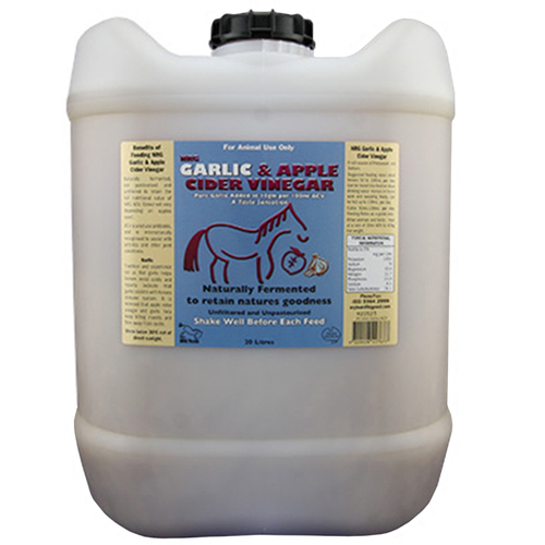 NRG Garlic & Apple Cider Vinegar Natural Fermented Horse Supplement 20L