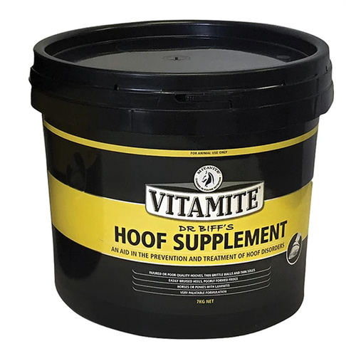 Vitamite Dr Biff's Hoof Supplement Injured Low Quality Horse Hoof 7kg 