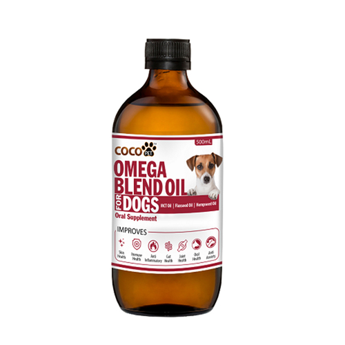 Coco Pet Omega Oil Blend Daily Oral Supplement for Dogs 500ml