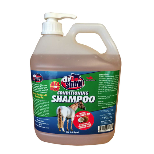 Dr Show All in One Conditioning Grooming Shampoo for Horses 4L