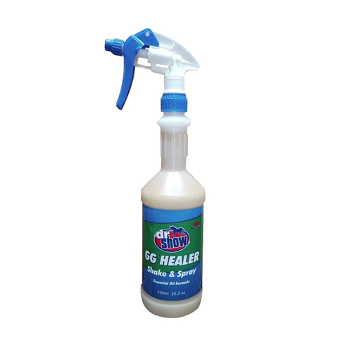 Dr Show GG Healer Shake & Spray Essential Oil Formula for Horses 750ml