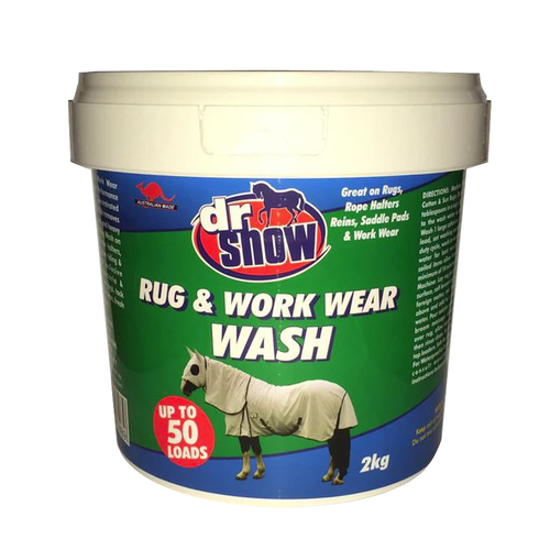 Dr Show Rug & Work Wear Wash for Rope Halters Reins & Saddle Pads 2kg