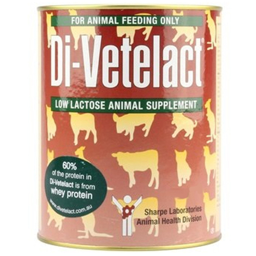 Di-Vetelact Animal Pet Supplement Milk Replacer Low Lactose 5kg 