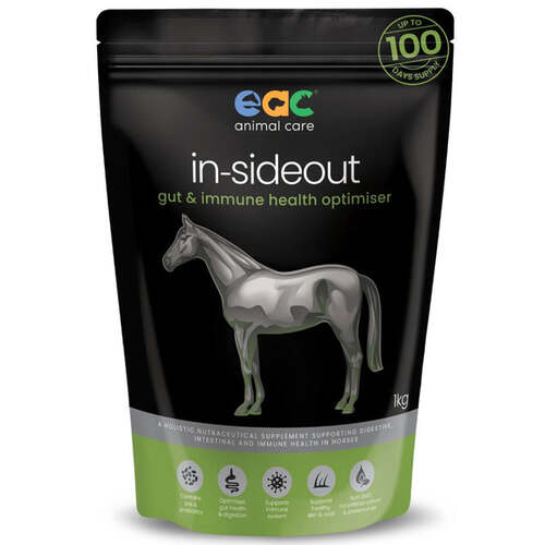 EAC Animal Care In-Sideout Gut & Immune Health Optimiser for Horses 1kg