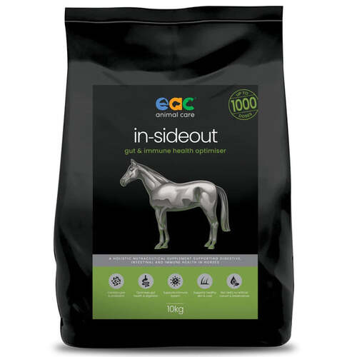 EAC Animal Care In-Sideout Gut & Immune Health Optimiser for Horses 10kg