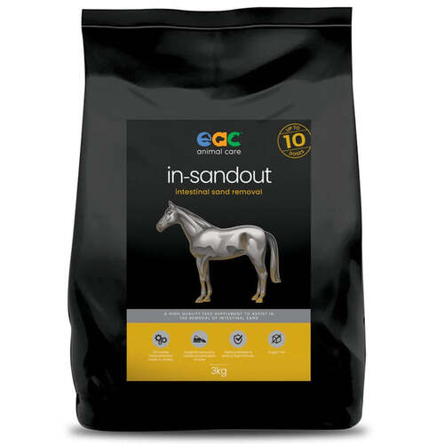 EAC Animal Care In-Sandout Intestinal Sand Removal Pellet 3kg
