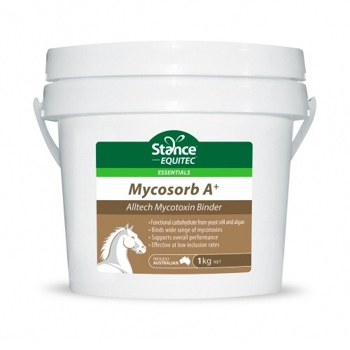 Stance Equitec Mycosorb A+ Horses Alltech Mycotoxin Binder 2kg