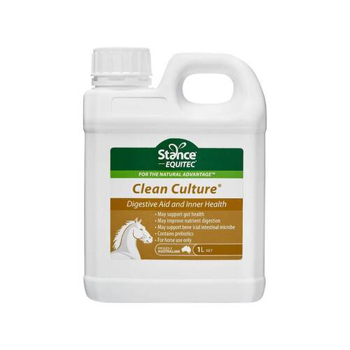 Stance Equitec Clean Culture Digestive Aid Horse Supplement 1L