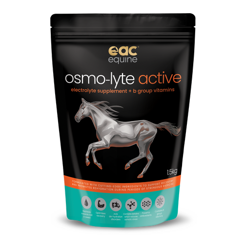 EAC Animal Care Osmo-Lyte Active Electrolyte Supplement + Vit B for Horses 1.5kg