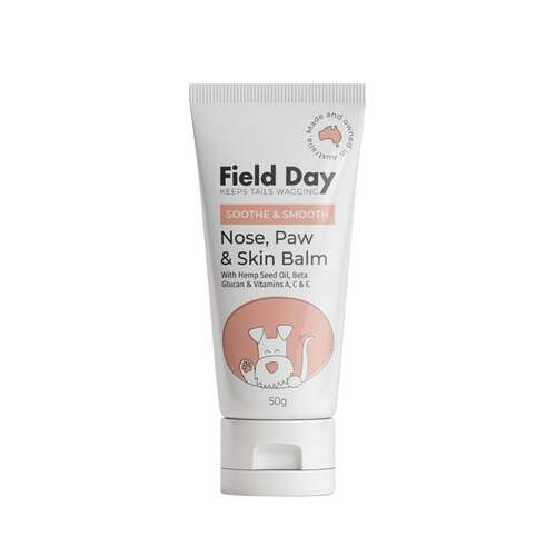 Field Day Soothe & Smooth Nose Paw & Skin Balm for Dogs 50g 