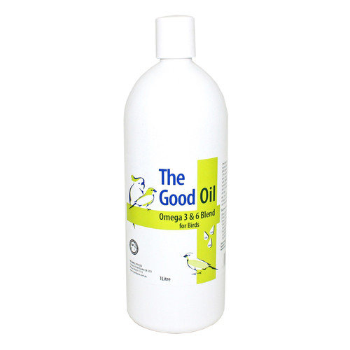 Passwell The Good Oil Omega 3 & 6 Blend Supplement for Birds 1L