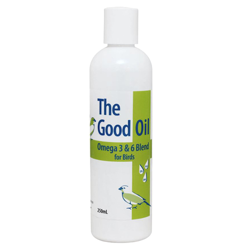 Passwell The Good Oil Omega 3 & 6 Blend Supplement for Birds 250ml